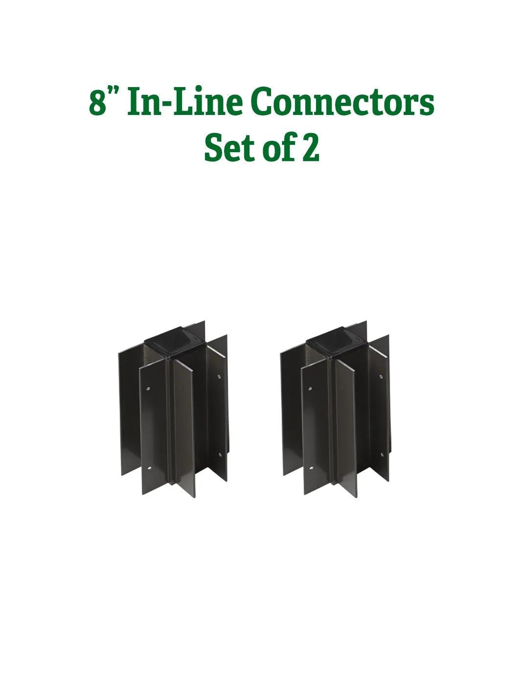 1" LifetimeTM In-Line Connectors, Set of 2
