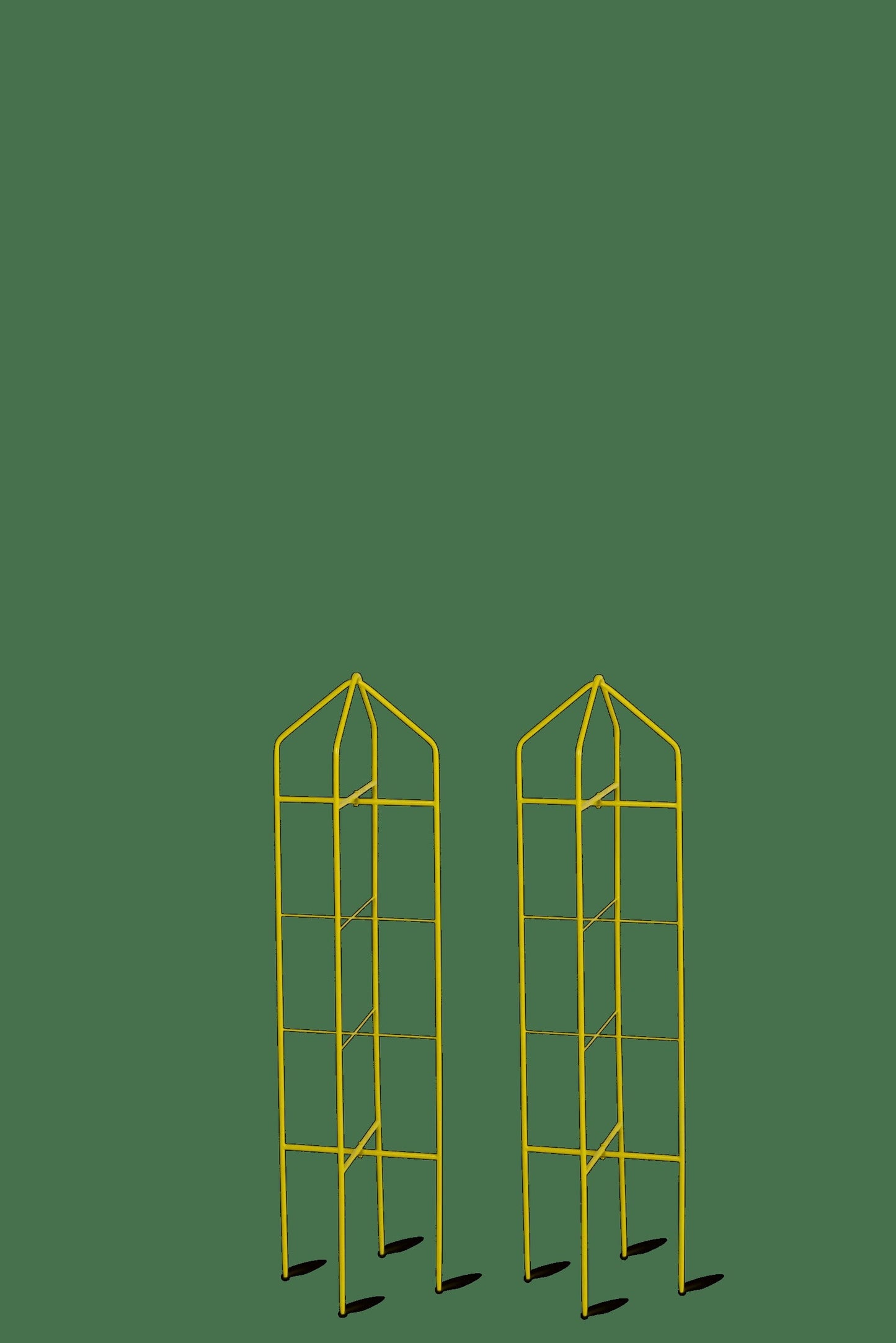 ZenithTM Folding Garden Supports, Set of 2