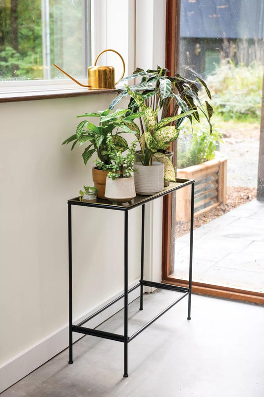 Sleek & Slender Plant Stand Side Table
