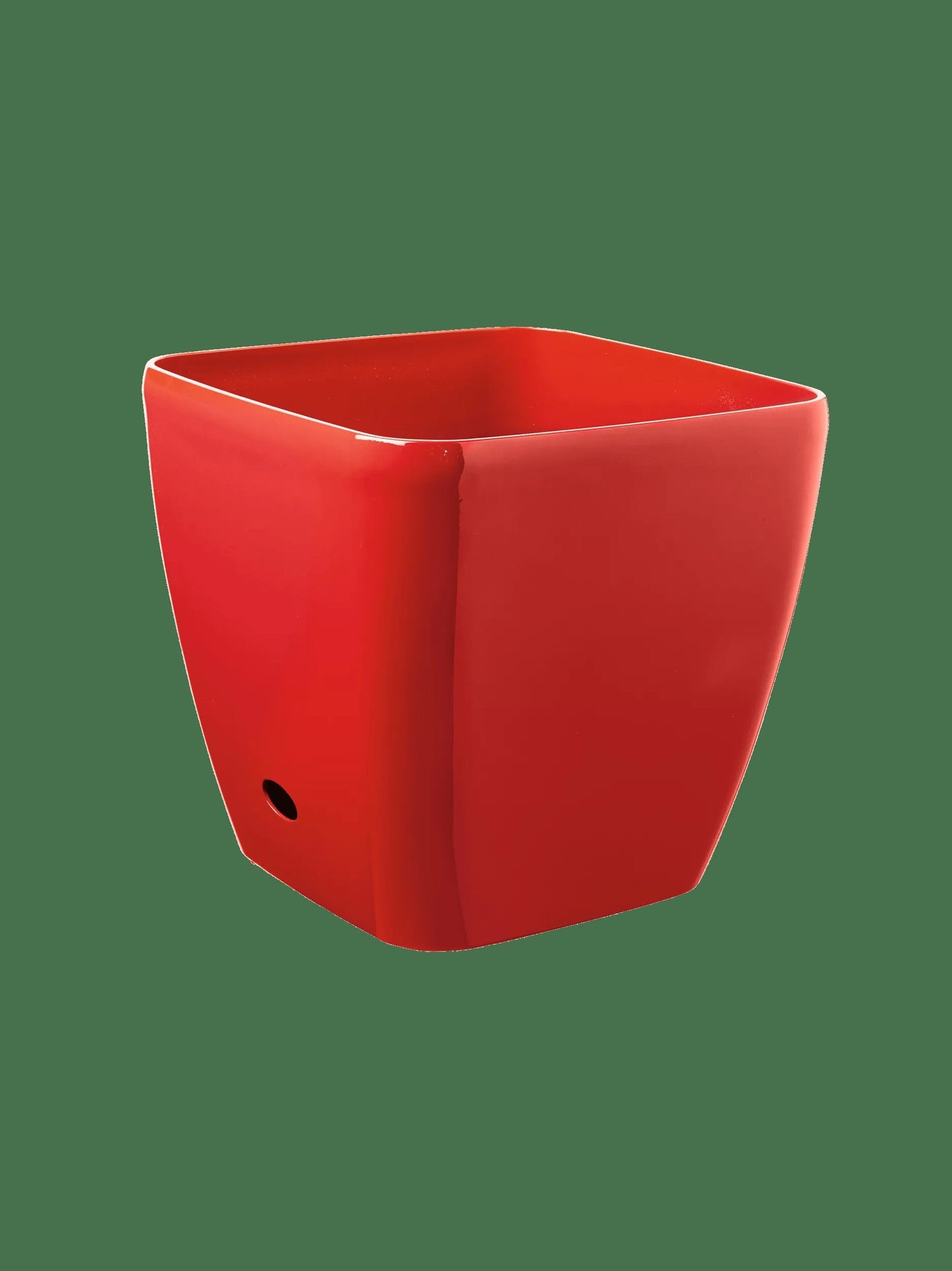 VivaTM Square Self-Watering Rolling Planter, 14" Diameter