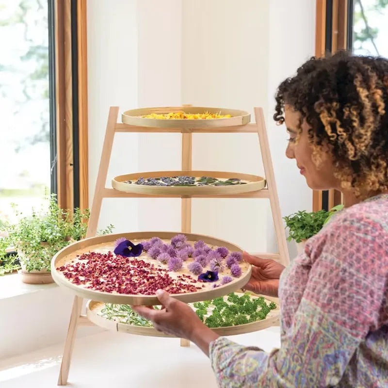 Bamboo Herb Drying Rack
