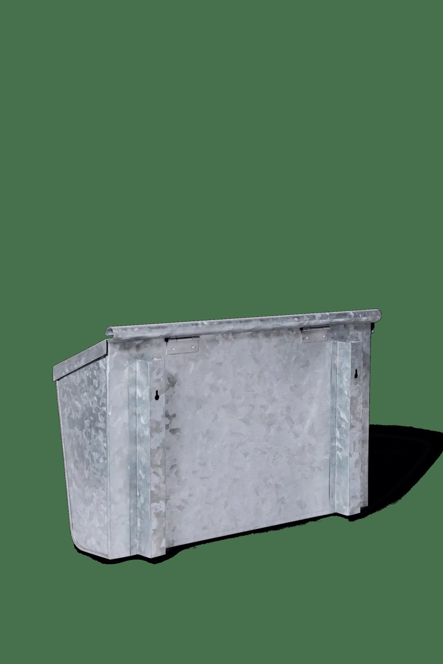 Galvanized Garden Tool Storage Box
