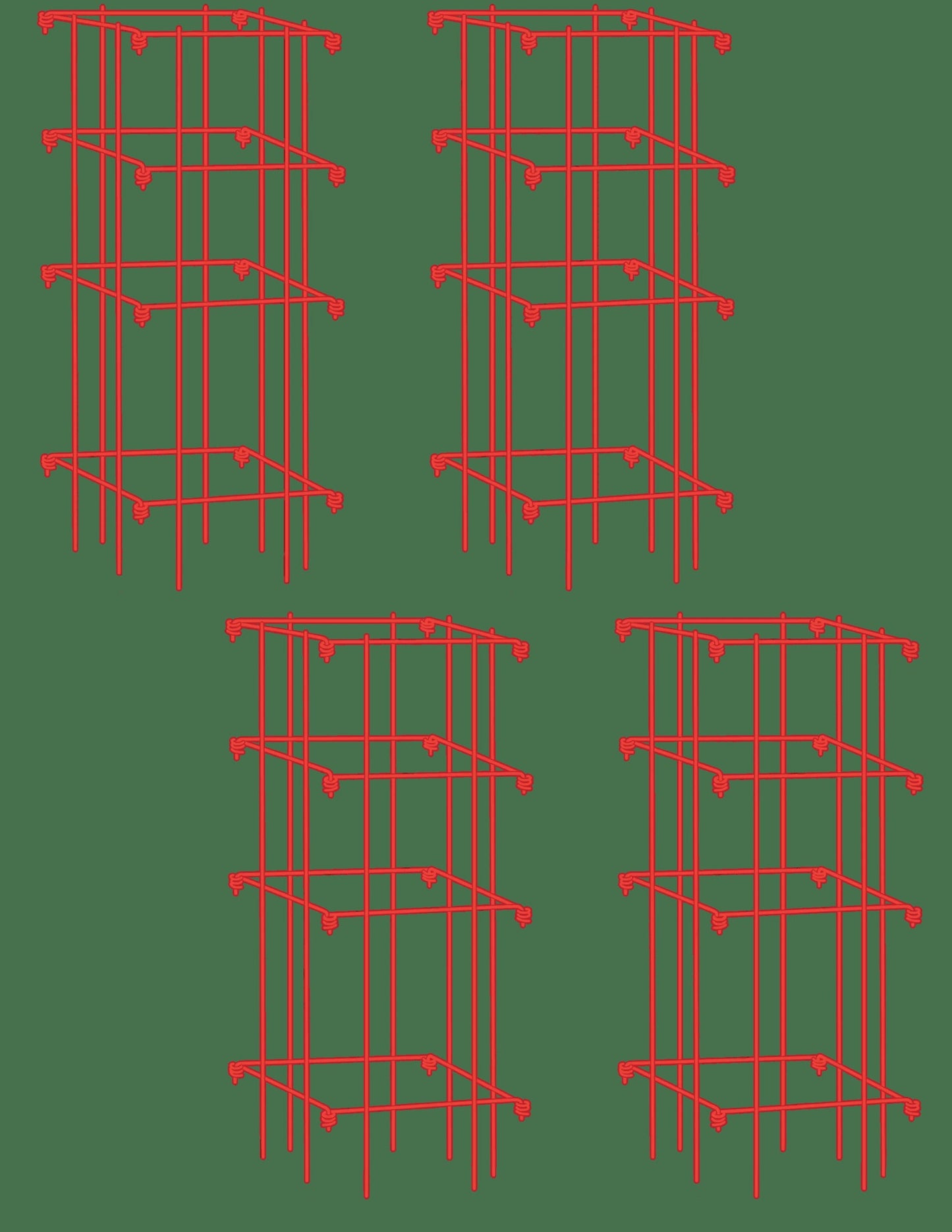 Tomato Cages, Set of 4