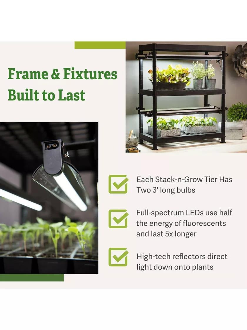 LED Stack-n-GrowTM Lights - 2-Tier System