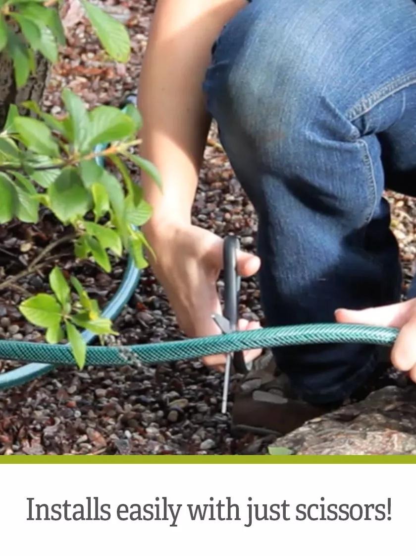 Snip-n-DripTM Landscape Soaker System